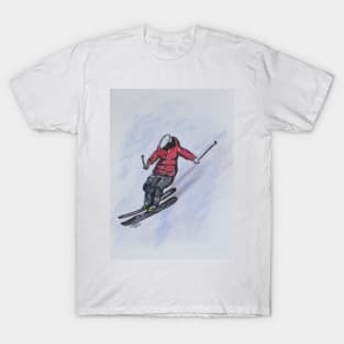 Snow Ski Fun T-Shirt